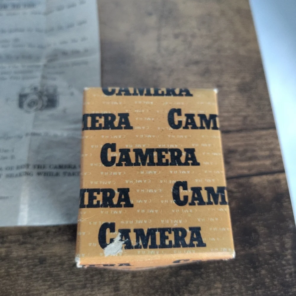 Toyoca Miniature Spy Camera Carrying Case,Box & Instructions ONLY! NO CAMERA